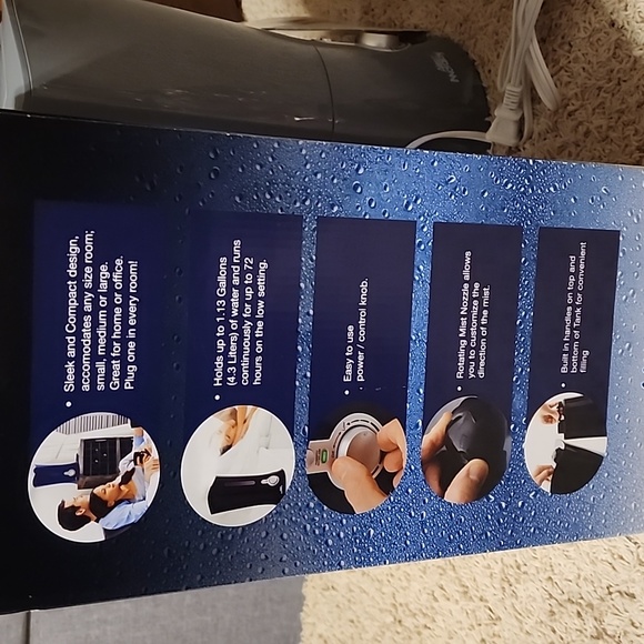 Used in excellent condition! Humidifier $15 - Picture 5 of 6